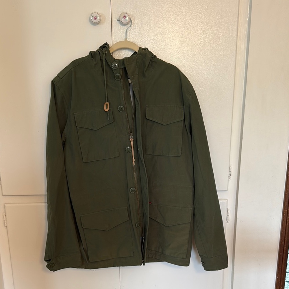 Obey Men's Green Jacket